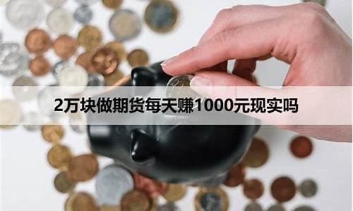 2万块做期货每天赚1000元(2万块做期货每天赚1000元可以吗知乎)_https://www.luoxuangg888.com_上交所_第1张