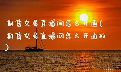期货直播间交易怎么操作(期货直播间交易怎么操作流程)_https://www.luoxuangg888.com_北交所_第1张